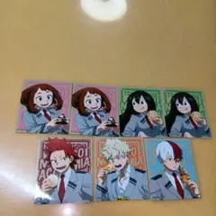 セブンイレブン『僕のヒーローアカデミア』　ステッカー　5種7枚 新品