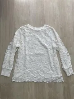 レースカットソー Tシャツ