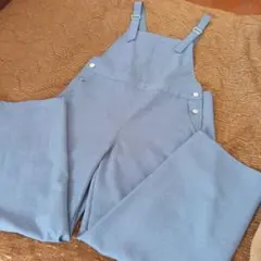 GU グレー サロペット レディース Lサイズ