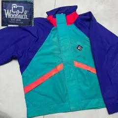 80s USA製　Woolrich ウールリッチ　ナイロンジャケット　OLDのサムネイル