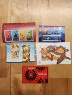 【中国切手あり】外国切手 まとめ売り 未使用・使用済み