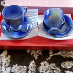 MELLOW LAND ペア　カップ&ソーサー