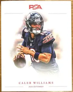 Caleb Williams PSA Magazine 2025 10月 NFL