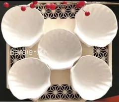 貝の形小皿5点セット　新品、未使用