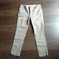 新品スタジオクリップリネン混パンツ