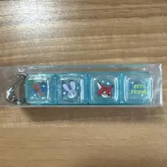 ズートピア カチカチクリッカー４個連結キーホルダー