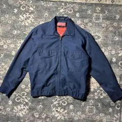 ワークジャケット 70's ネイビー ヴィンテージ 古着のサムネイル