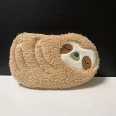 ナマケモノ ボア ポーチ 小物入れ
