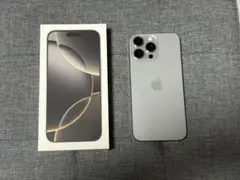 iPhone16ProMax 256GB ナチュラルチタニウム　SIMフリー