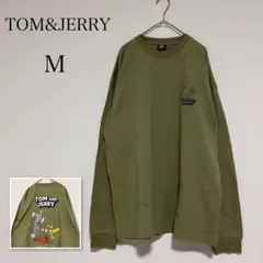 トムとジェリー 長袖Tシャツ ストリート系 アメコミ オーバーサイズ 【M】