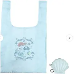 スリーピー　アリエル　リトルマーメイド チャーム付き　エコバッグ THREEPY