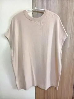 PLST プラステ ノースリーブ ニットベスト サマーニット　М