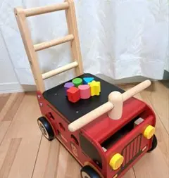 【中古品】エデュテ I'm Toy walk&ride 消防車のサムネイル