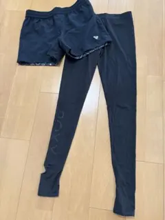 【極美品】ROXY ロキシー リバーシブル サーフパンツ＆レギンス セット S