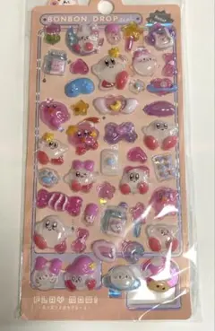 ボンボンドロップシール　　カービィ