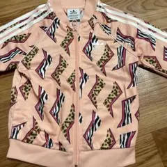 adidas 幾何学模様 ジャージセット 90