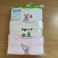 ベビー肌着  ロンパース3枚セット 70cm 女の子