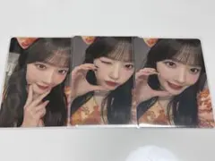 川本笑瑠　CUTIESTREET　トレカ　3枚セット