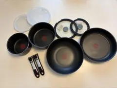 T-fal ティファール インジニオ サファイア 9点セット ガス火 フランス製のサムネイル