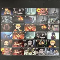 【未使用】Calbee鬼滅の刃チップスカード30枚セット