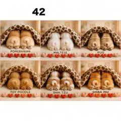 新柄‼️犬柄【42】パネル生地