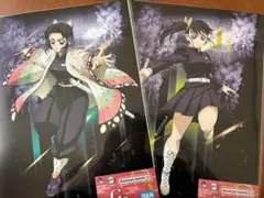 鬼滅の刃　胡蝶しのぶ　栗花落カナヲ　一番くじ　ポスターコレクション　新品