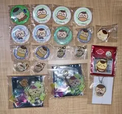 ちいかわ くりまんじゅう 缶バッジ ガチャ アクリル 19点 バラ売り可