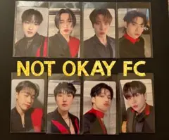 ATEEZ NOT OKAY FC限定トレカ　コンプリート