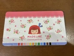 マドレーヌちゃん Colored Pencil 12色セット 缶ケース入りのサムネイル