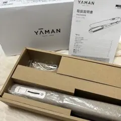 YAMAN 超音波ヘアアイロン グレージュ シャインプロ