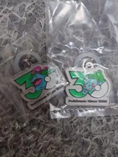 ポケモン30周年　メタルチャームマスコット