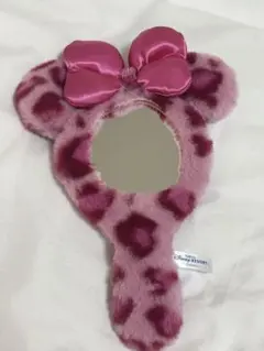 【専用】ミニー ヒョウ柄ピンク ハンドミラー ディズニー