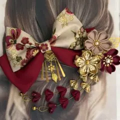 髪飾り成人式 卒業式 結婚式 七五三NO.594