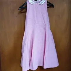 Polo Ralph Lauren 赤チェック ワンピース 6X