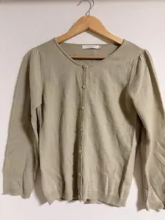chocol raffine robe カーディガン ベージュ M