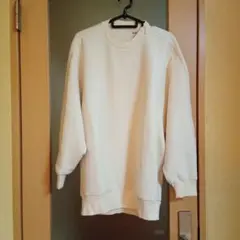 UNIQLO★ユニクロ★ドライスウェット★クルーシャツ★M★肩ファスナー★美品