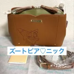 新作☆サマンサタバサ【ズートピア】ニック•ワイルド　ショルダーバッグ