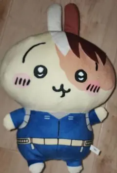 僕のヒーローアカデミア×ちいかわ めちゃもふぐっとぬいぐるみ 轟焦凍×うさぎ