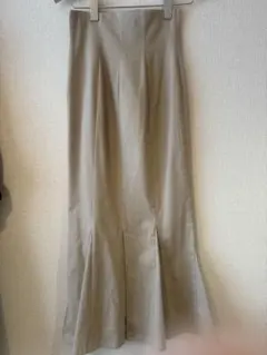 SNIDEL ベージュ マーメイドスカート