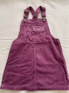 【ザラベビー】ZARA BABYコーデュロイ ジャンバースカート3-4歳104㎝