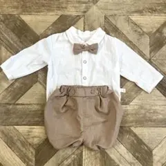 蝶ネクタイ付き セレモニースーツ 80cm