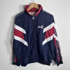 ヴィンテージ　90's PUMA ナイロンジャケット　スポーツジャージのサムネイル
