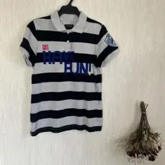 パーリーゲイツ PEARLY GATES 半袖ポロシャツ サイズ1 ボーダー