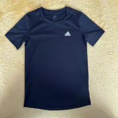 アディダス 半袖Tシャツ 黒 ブラック 140 adidas キッズ