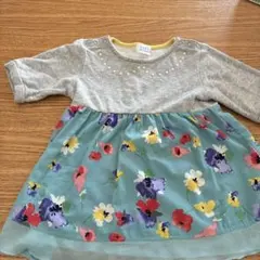 hakka baby 花柄トップス 80cm