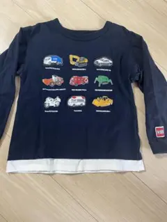 美品プティマイン120サイズ トミカ ロンT 男の子