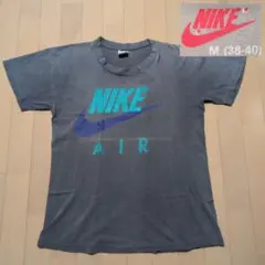 NIKE ロゴプリント 銀タグ 80s フェード USA アメリカ製