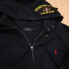 POLO RALPH LAUREN ネイビー フードジャンパー