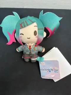プロセカ　ふわぷちマスコット　教室のセカイ　初音ミク
