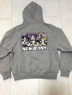 美品 POWERPUFFGIRS×NEWJEANSコラボ Wジップアップパーカー 2026年最新】NewJeans パーカー パワパフの人気アイテム - メルカリ